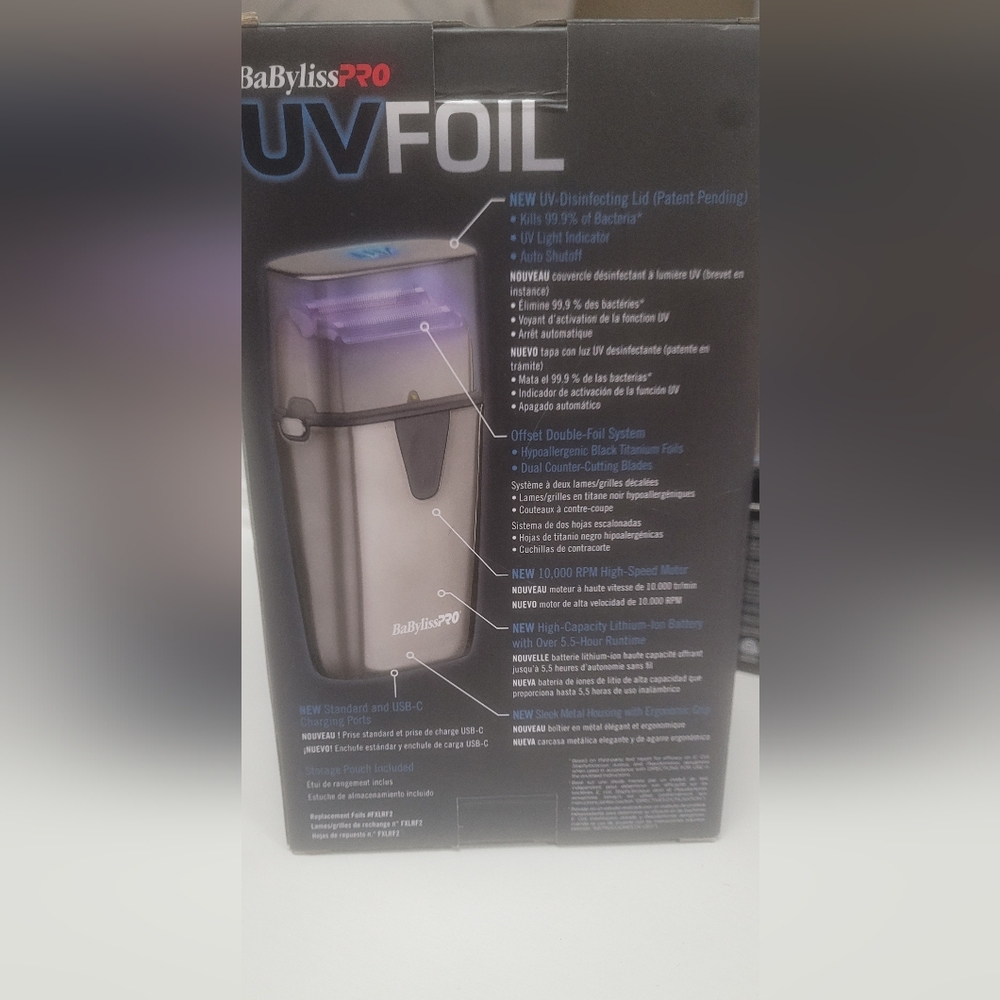 BaBylissPRO UV Foil Shaver